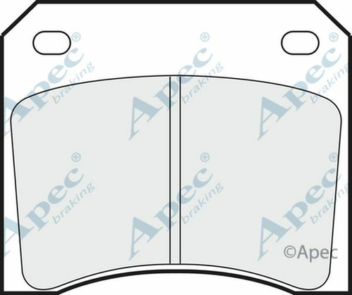 Brake pads rear for aston - pads,
