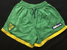 Norwich City Home Shorts 1996/97 Youths/Kids Official Rare