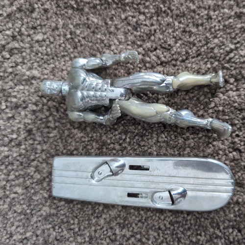 Silver surfer plastic - silver,
