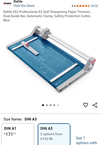 Dahle 552 paper - trimmer,