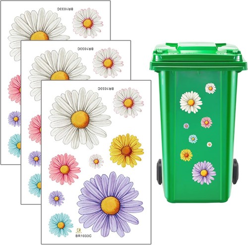 Wheelie bin stickers - bin,