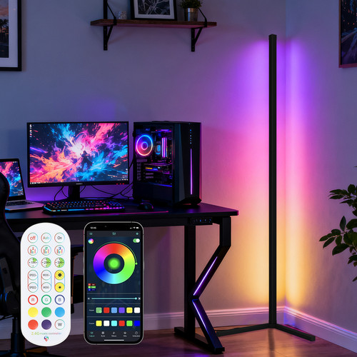 Tall floor rgb led lamp - 65",