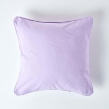 100% Cotton Mauve Cushion Cover 12x12 Inch Washable Square Sofa Pillow Case