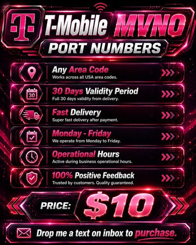 Mobile mvno port - t-mobile,
