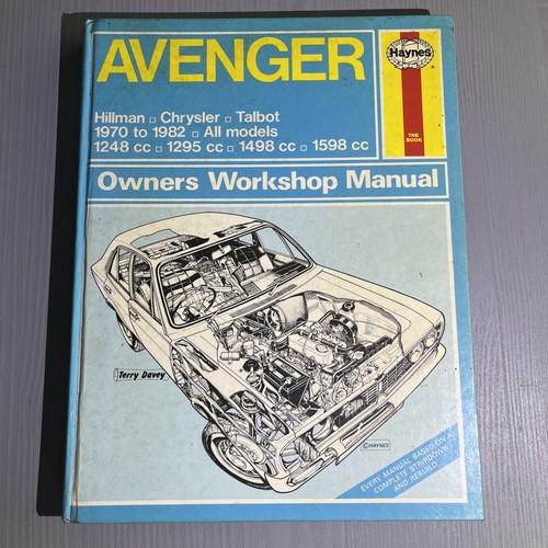 Avenger haynes workshop - avenger,