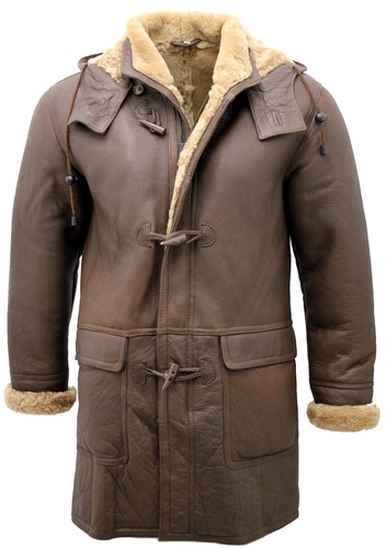Rufus men brown shearling - brown,