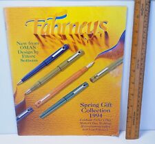 Fahrney's 1994 Spring Gift Collection pen catalogue 55 pages in colour