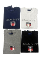 GANT  Crew-Neck Logo T-Shirt-Short Sleeve.