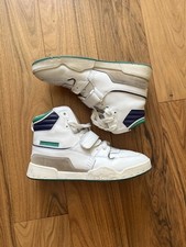 Isabel Marant White Leather High Top Sneakers UK6.5 Trainers 40