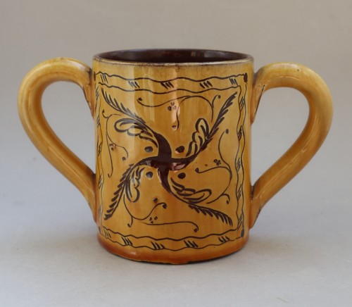 Vintage devon slipware art - vintage,