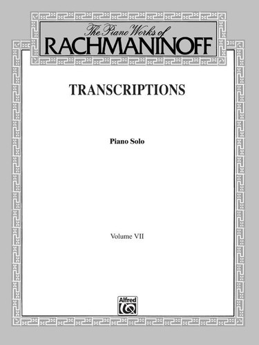 Transcriptions volume vii - volume,