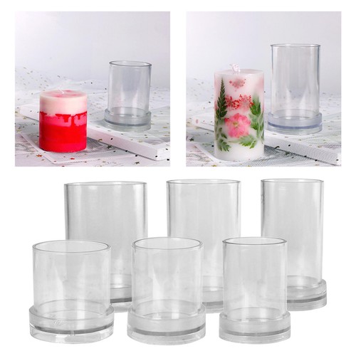 Plastic candle making mold - plastic,