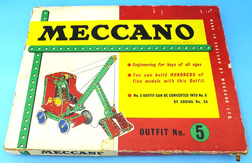 1961 meccano outfit 5 - no.,