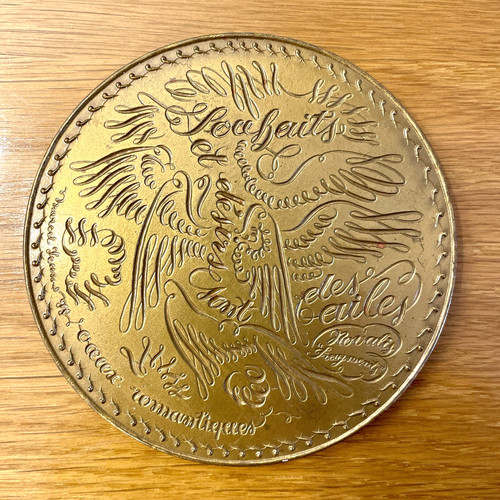Sublime bronze medal flor - bronze,