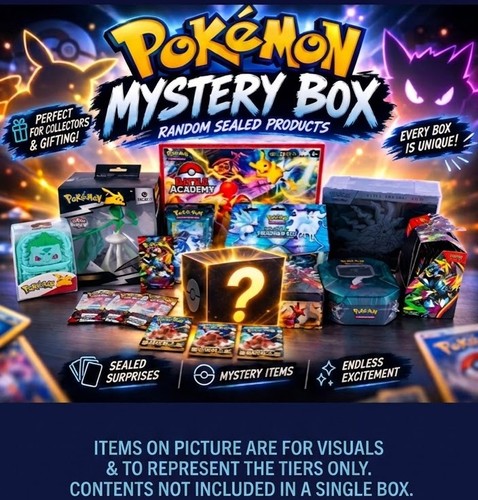 Pokemon mystery box booster - mystery,