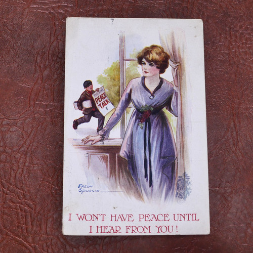 Postcard fred spurgin ww1 - postcard,