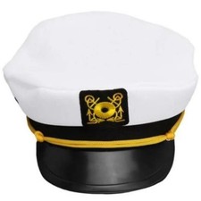 Deluxe Sailor Hat Captain Navy