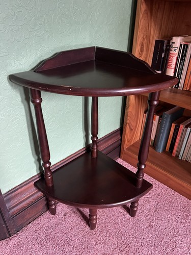 Corner shelving unit - -, vintage