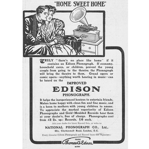 Edison phonograph edwardian - edison,