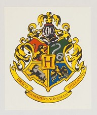 Hogwarts Badge Edible Icing