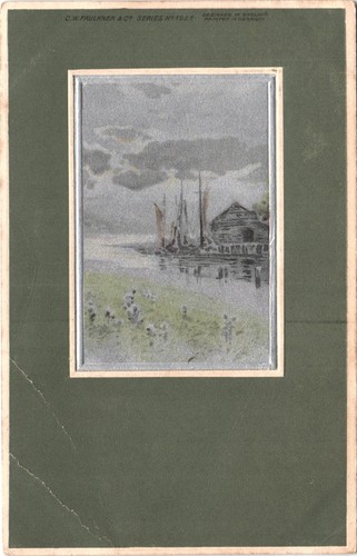 Faulkner river scene - c.w.,