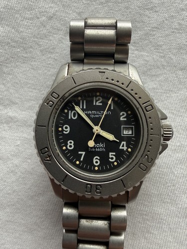 Hamilton khaki sub 660ft 8587a - sub,