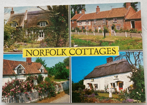 Used postcard norfolk - postcard,