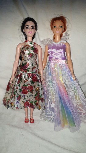 Barbie curvy dolls bundle - x,