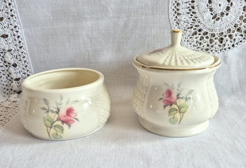 Two donegal belleek parian - two,