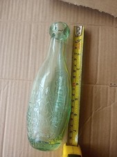 Westmacott 6oz Pictorial Galleon Trade Mark Manchester Antique Soda Bottle