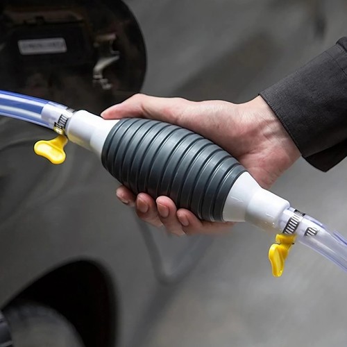 Hand siphon pump petrol diesel - hand,