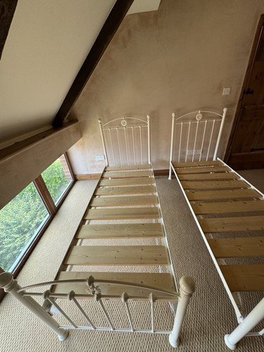 Pair wrought iron small - of,