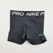 NIKE Pro Shorts Small 8 10 Black Women's Activewear Compression Dri-FIT