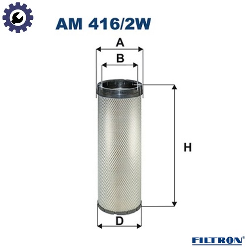 Secondary air filter 416 - air, am