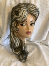 Brigitte Bardot Wall Plaque Chalkware 1950s 1960s