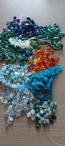 Mixed gemstones crystals - mixed,