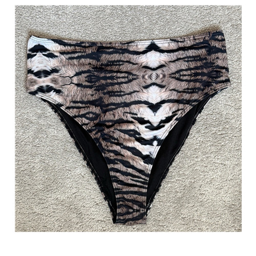Tiger animal print bikini - tiger,