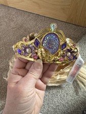Disney Store Rapunzel Wig And Tiara