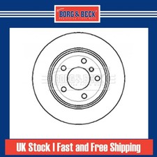 2x Brake Discs Pair Vented For BMW 3 Series E46 330 i Rear 1166073 34201166073