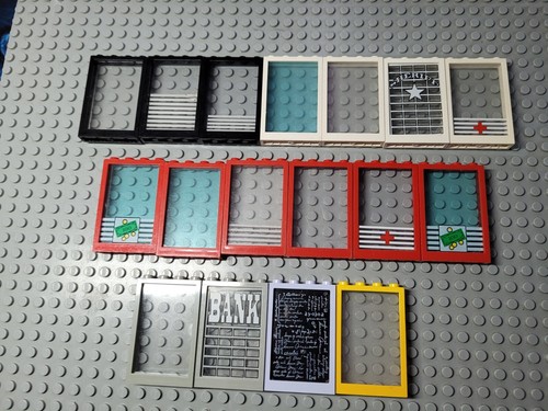Lego 2493 4347 window frame - 2493,