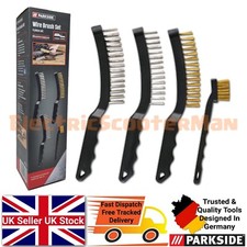 Parkside 4 Piece Wire Brush