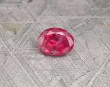 Red Beryl, Red Emerald, Bixbite Gemstone, Wah Wah Mountains, Utah 0.18ct