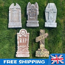 Halloween Tombstones Props Foam Haunted Gravestones Party Decoration Realistic