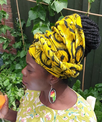 African tie dye - african,