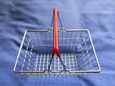 Small metal shopping basket - basket,