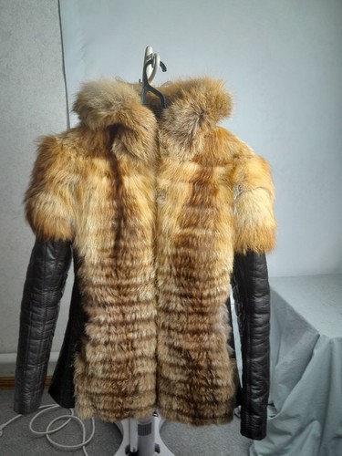 Womens real red - real, fur