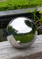Smart Garden Gazing Ball 15cm Stainless Steel Small Garden Ornament Patio Decor