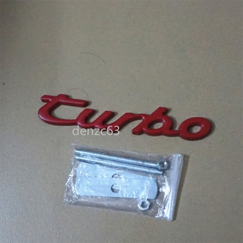 Matte turbo red metal - 1x,