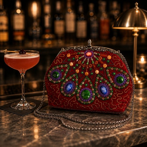 Butler wilson red beaded - butler,