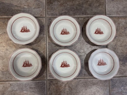 Wedgwood flying cloud rust - 6,